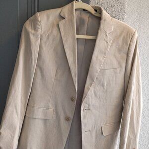 Calvin Klein 100% Cotton Blazer, Sz 14 - Part Of Their Collection